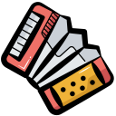 piano acordeón icon