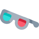 gafas 3d icon