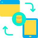 transferencia de datos icon