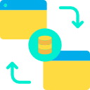 transferencia de datos icon