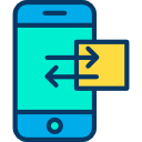 transferencia de datos icon