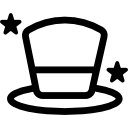 sombrero de mago icon