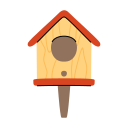 casa de pájaros icon