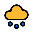 caída de nieve icon