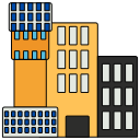 edificio comercial icon