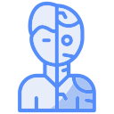 robot humanoide icon