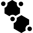 estructura molecular icon