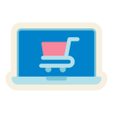 las compras en línea icon