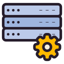 configuración de base de datos icon