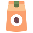 paquete de café icon