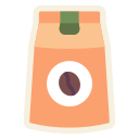 paquete de café icon