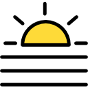 puesta de sol icon