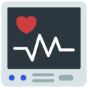 monitor de ecg icon