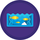 Fish bowl icon