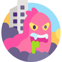 monstruo gusano icon