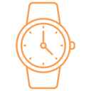 reloj de pulsera icon