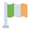 bandera de irlanda icon