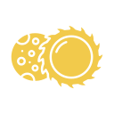 eclipse lunar icon