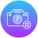 flash apagado icon