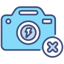 flash apagado icon