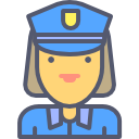 mujer policía