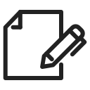 Write icon