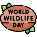 World wildlife day icon