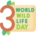 World wildlife day icon