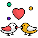 pájaro del amor icon