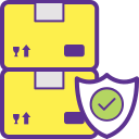 seguridad de paquetes icon