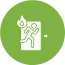 emergencia de incendio icon