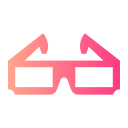 gafas 3d icon