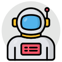 casco de astronauta icon