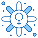 símbolo femenino icon