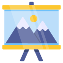 peinture icon