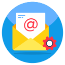 configuración de correo icon