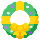 corona de navidad icon