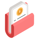 documento financiero icon