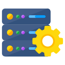 configuración de base de datos icon