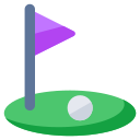 bandeira de golfe 