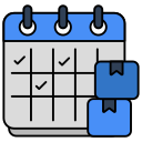 calendario de entregas icon