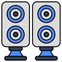 altavoces de audio icon