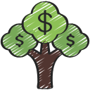 Árbol del dinero icon