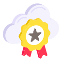 emblema de la nube 