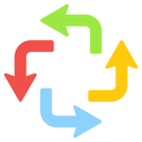 flechas circulares 