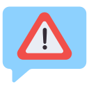 mensaje de alerta icon