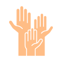 levantar la mano icon