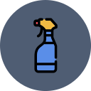 contenedor de spray icon