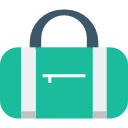 Sport bag icon