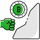 minería bitcoin icon